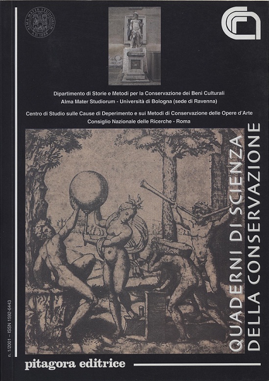 					View Vol 1 (2001) Quaderni di Scienza della Conservazione
				